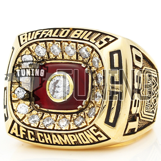 1990 Buffalo Bills AFC Championship Ring 