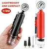 20PSI Hand Air Pump with Pressure Gauge Manual Tire Pump for MTB Road Bike