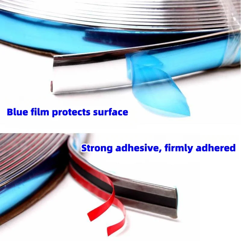 Car modified body decorative strips, side skirt protection and anti-scratch strips