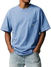 Men's Loose Breathable Pocket T-Shirt