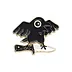 Clever Dark Crow