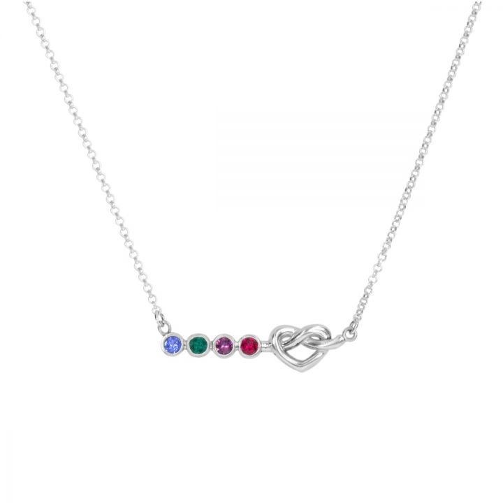 Ties of the Heart Birthstone Necklace