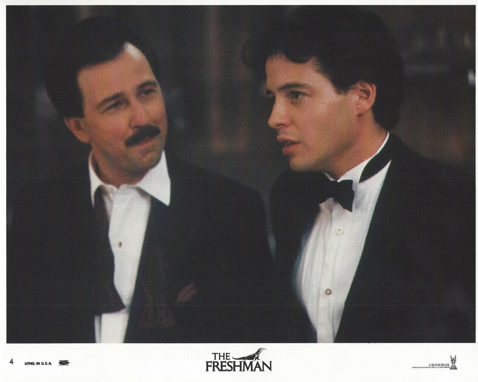 The Freshman Original 8x10 Lobby Card Poster Photo Poster painting 1990 #4 Broderick Brando