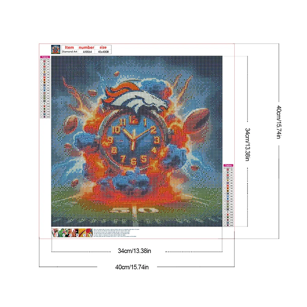 Diamond Painting - Full Round Drill - Denver(Canvas|40*40cm)