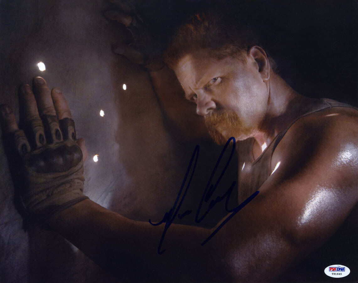 Michael Cudlitz SIGNED 11x14 Photo Poster painting Sgt Ford The Walking Dead PSA/DNA AUTOGRAPHED