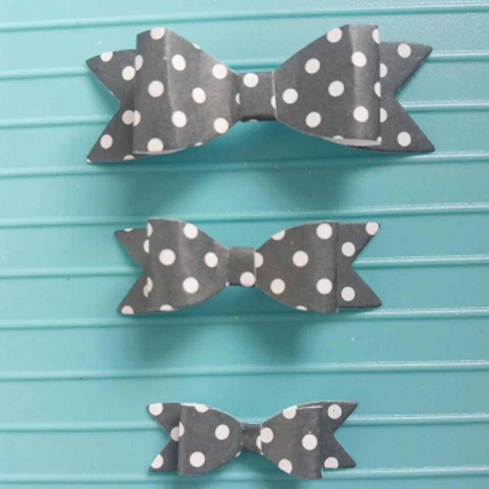 6pcs New Arrival Ribbon Bows Metal Cutting Dies Stencils for DIY Scrapbookingphoto album Decorative Embossing DIY Paper Cards