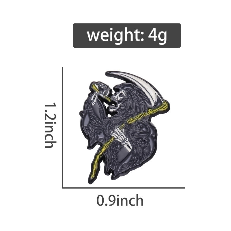 Cartoon Style Minimalist Cartoon Character Letter Alloy Stamping Stoving Varnish Plating Unisex Brooches