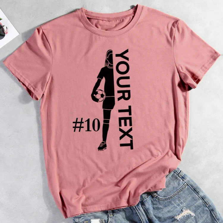 AL™ Custom Soccer Name And Number T-shirt Tee-012796-Annaletters