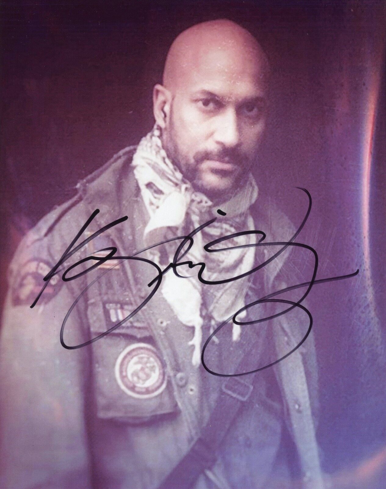 ~~ KEEGAN-MICHAEL KEY Authentic Hand-Signed THE PREDATOR