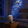 Portable Night Light with Flexible Projection Base for Bedroom Decoration