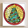 >SALE<Full Embroidery Eco-cotton Thread 18CT Printed Christmas Tree Cross Stitch Kit