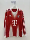 2025/2026 Long Sleeve Bayern Munich Home Football Shirt 1:1 Thai Quality