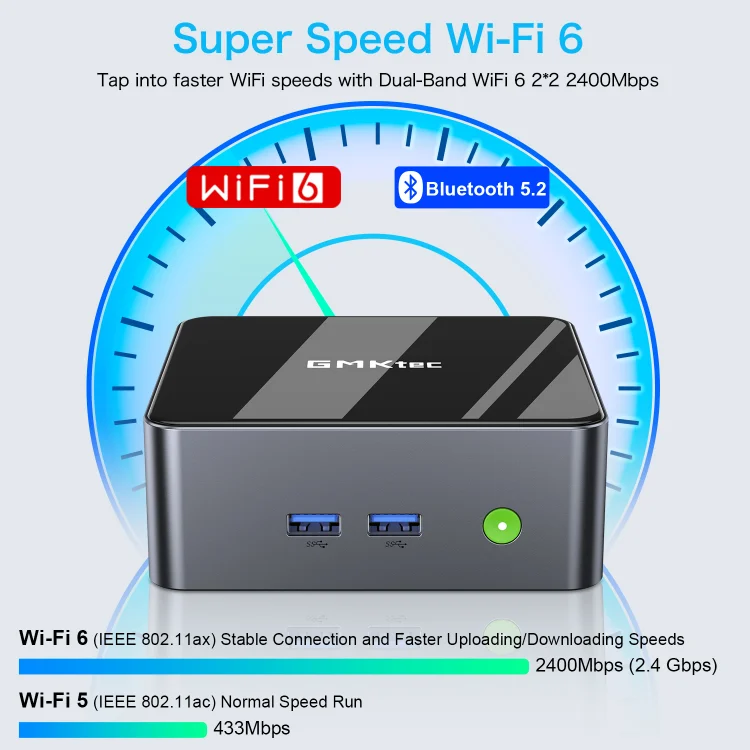 Intel 11th Core i7 11390H Mini PC--NucBox M2