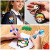 2pcs 2.6mm Fuse Bead Pen with Non-Slip Grip One-Touch Beadable Dispenser Easy Press High-Capacity DIY Craft Materials Pixel Art Accessories