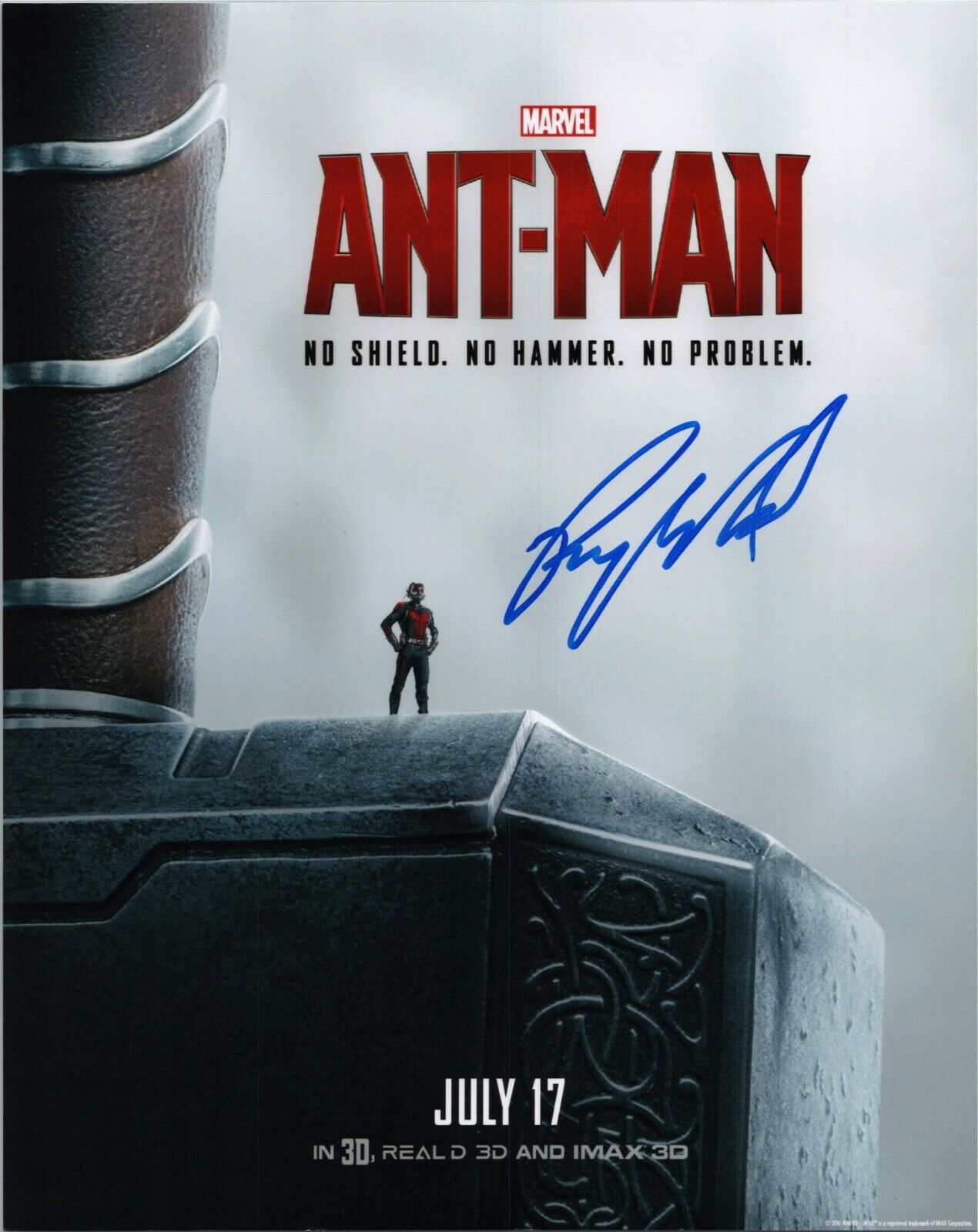 ~~ PEYTON REED Authentic Hand-Signed Ant-Man - Director