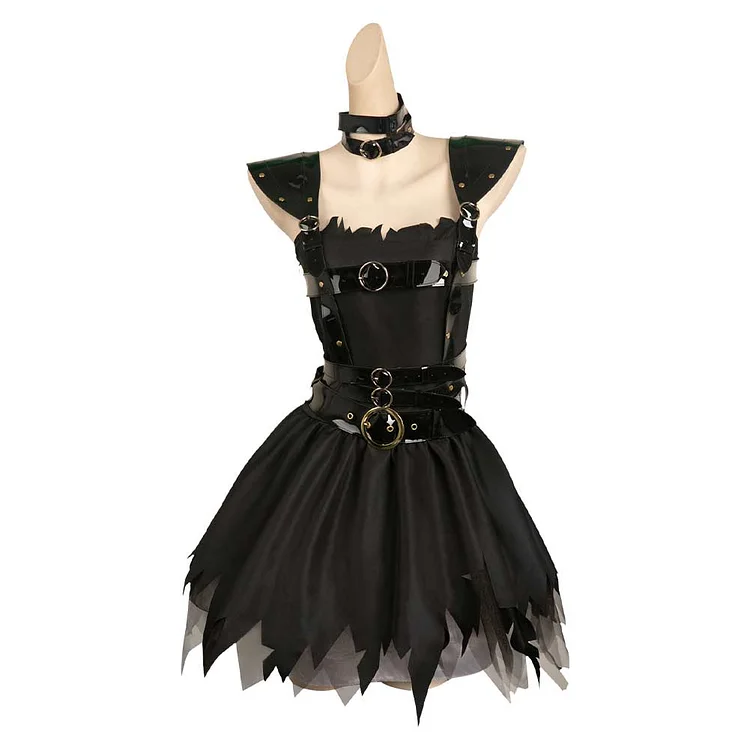 Edward Scissorhands Edward Black Dress Cosplay Costume Outfits Halloween Carnival Suit - Coshduk