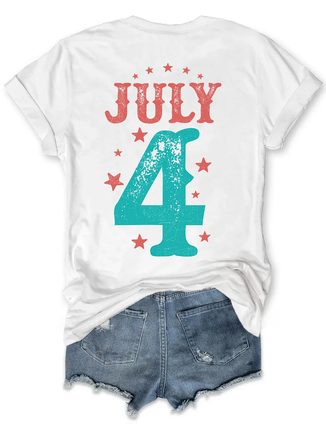 Land of the Free 4th of July T-shirt