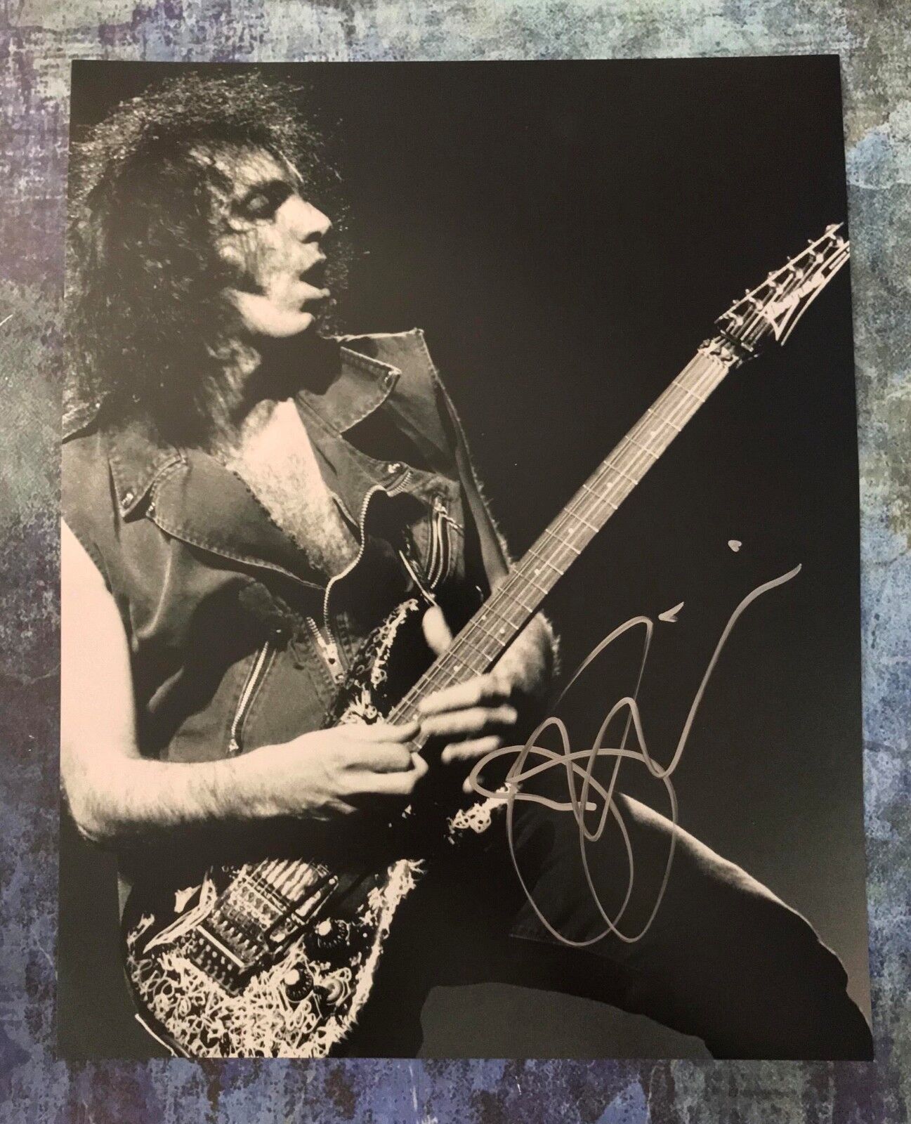 GFA Legendary G3 Guitarist * JOE SATRIANI * Signed Autograph 11x14 Photo Poster painting AD2 COA