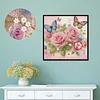 Diamond Painting-DIY Crystal Rhinestone Flower and Butterfly