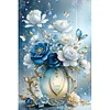 (40*60cm)Flower - Full Round Drill Diamond Painting