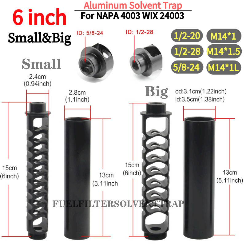 single core solvent trap 1 2x28 fuel filter best solvent trap solvent