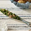 Creative Ceramic "Salted Fish" Shaped Plate