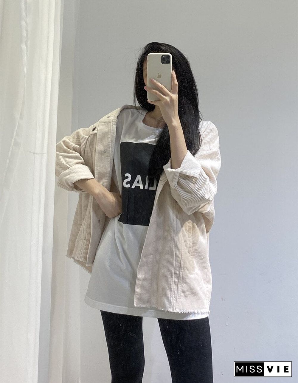 New Women Vintage Green Blue Warm Corduroy Jacket Coat Casual Boyfriend Loose Outwear Tops Female Abrigos Mujer Invierno