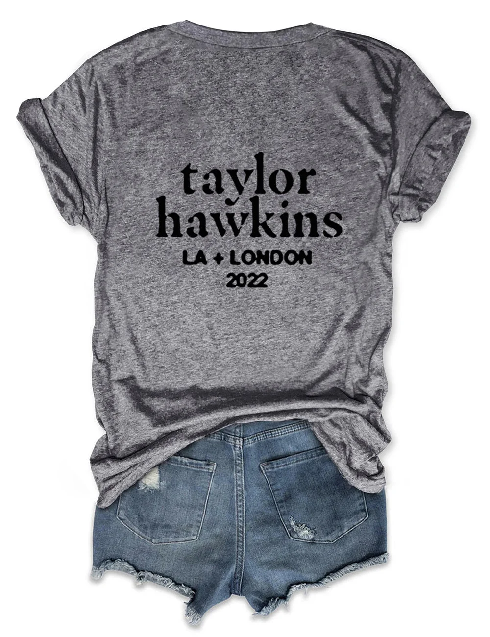 Taylor Hawkins Tribute Concert 2022 V Neck Tee
