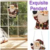 Santa Claus Acrylic DIY Diamond Painting Pendant Double-Sided Print Kit