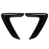1 Pair Car Side Air Vent Cover Trim Fender Stickers for 3 Series 2012-2016