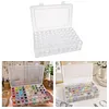 60Round Bottles with Insert Diamond Painting Containers Multi Purpose Portable Plastic Case Box with Stickers & Compartments Arts Crafts Storage Bottle for Hardware Rhinestone (60PCS)