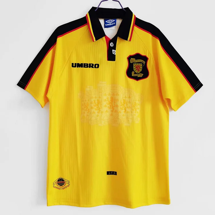 1996/98 Scotland away retro jersey 1:1 Thai quality