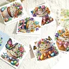 6Pcs Diamond Painting Cake Diamond Painting Greeting Card for Adults Beginners