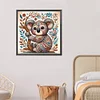 Koala-Peinture sp&eacute;ciale partielle au diamant-30*30cm