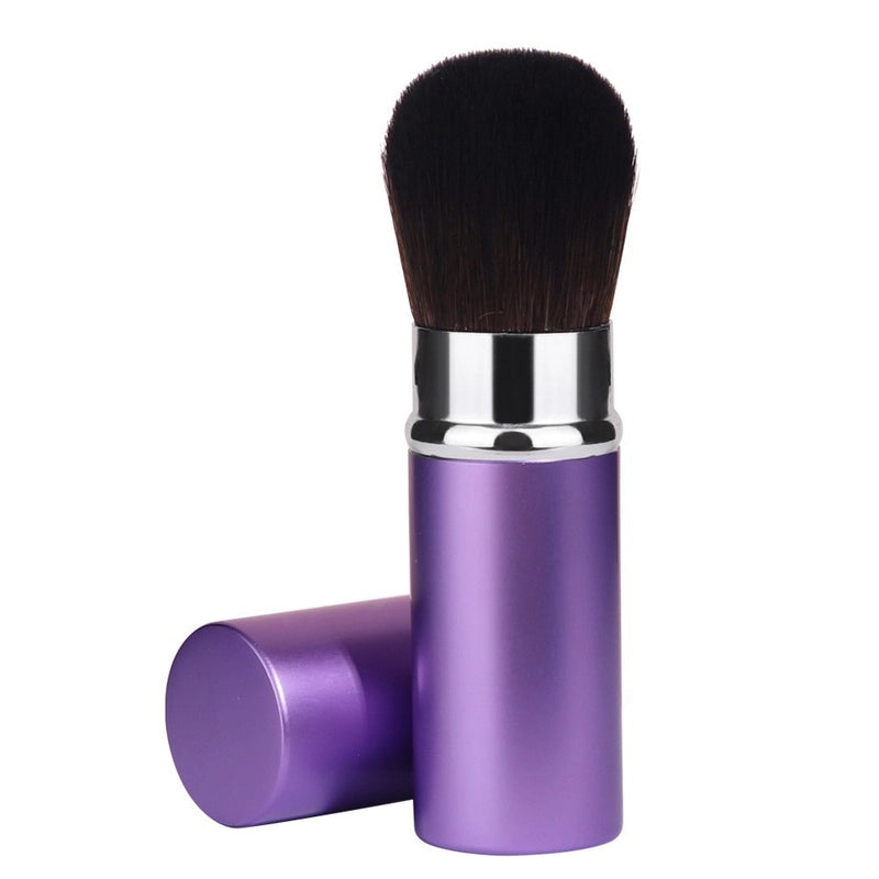 New Portable Makeup Brush Telescopic Brush Nail Powder Dust Brush Travel Blush Brush Single Makeup Tool