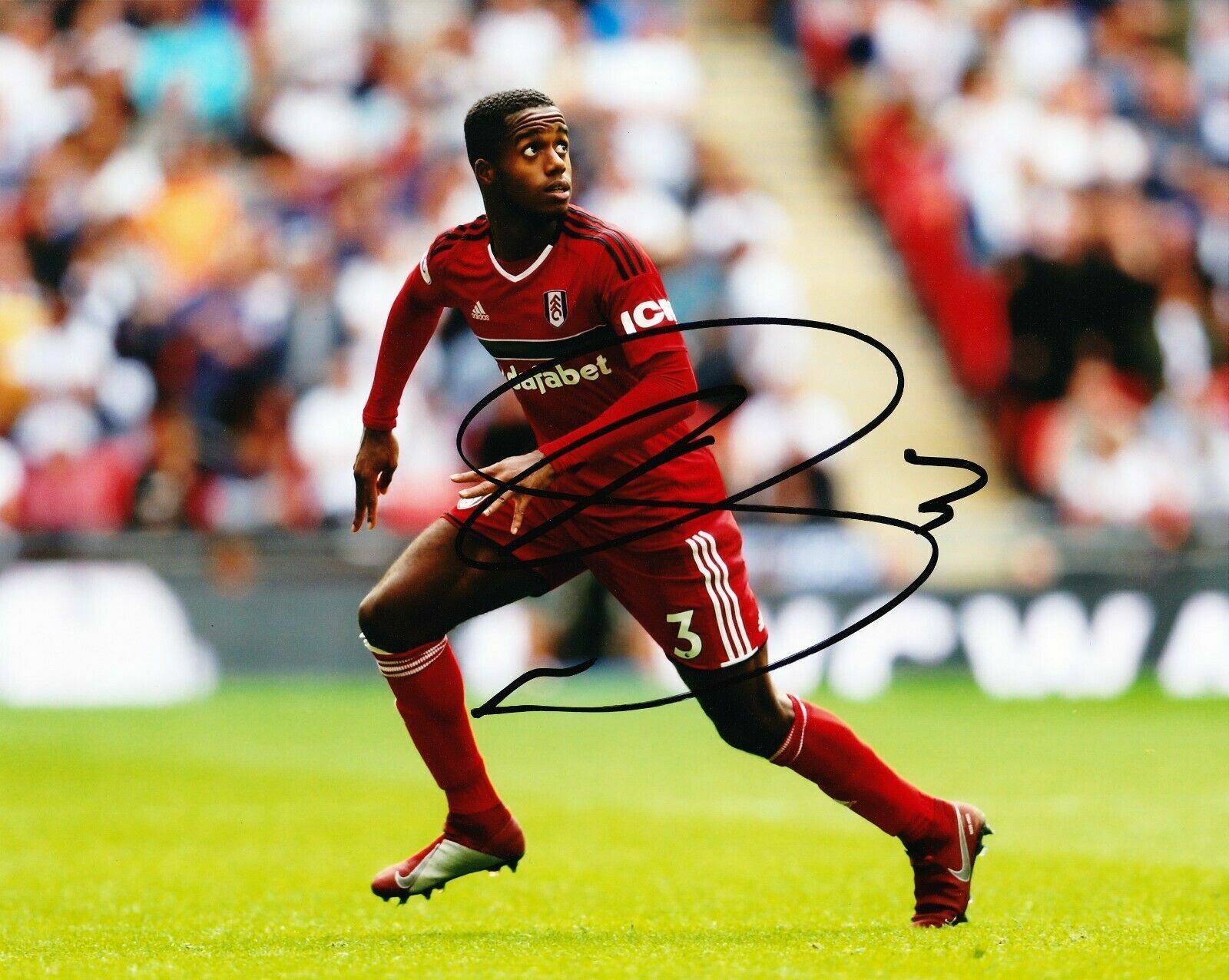 Ryan Sessegnon Signed 10X8 Photo Poster painting Fulham F.C. GENUINE Autograph AFTAL COA (1202)