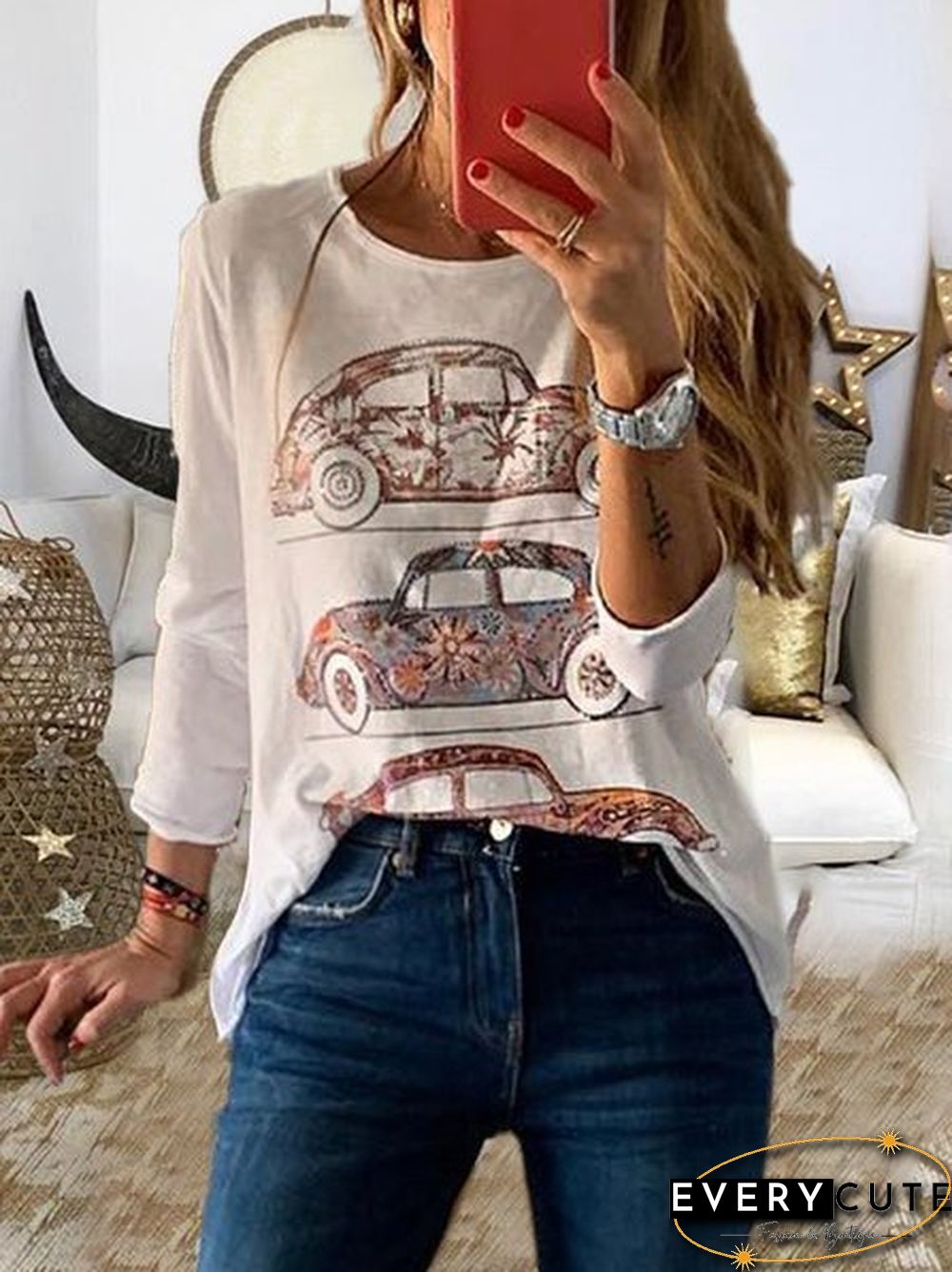 Casual Long Sleeve T-shirt