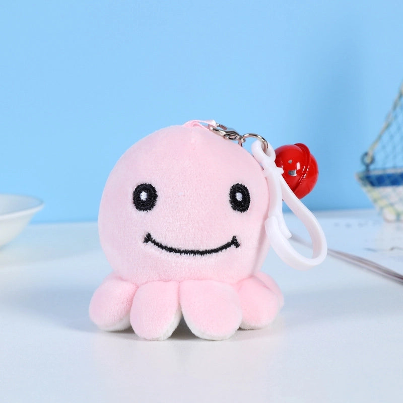Net Red Cute Little Octopus Pendant Plush Toy Doll Bag Bag Pendant Keychain Doll