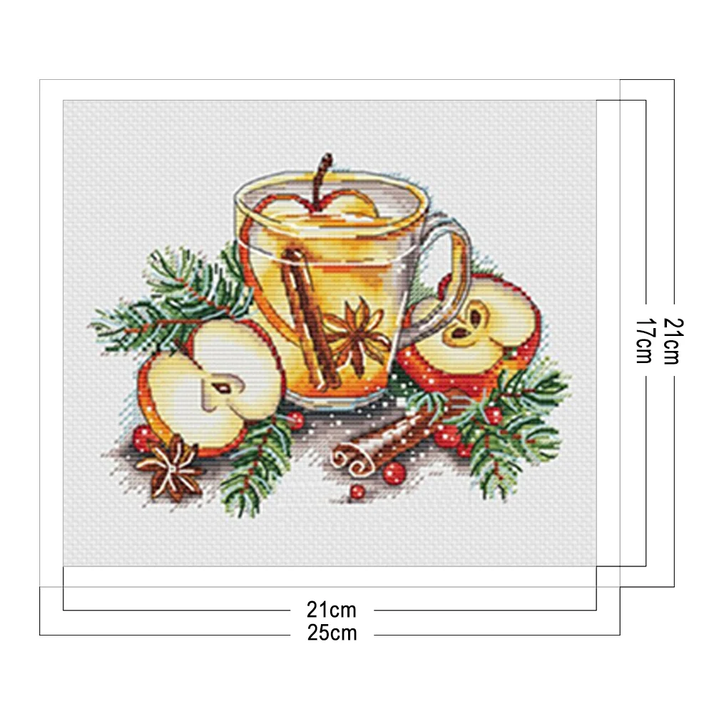 11ct Stamped Cross Stitch - Kitchen Gadgets(25*21cm)