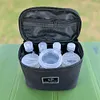 10Pcs/Set BBQ Seasoning Bottle Set with Storage Bag for Outdoor Camping Picnic