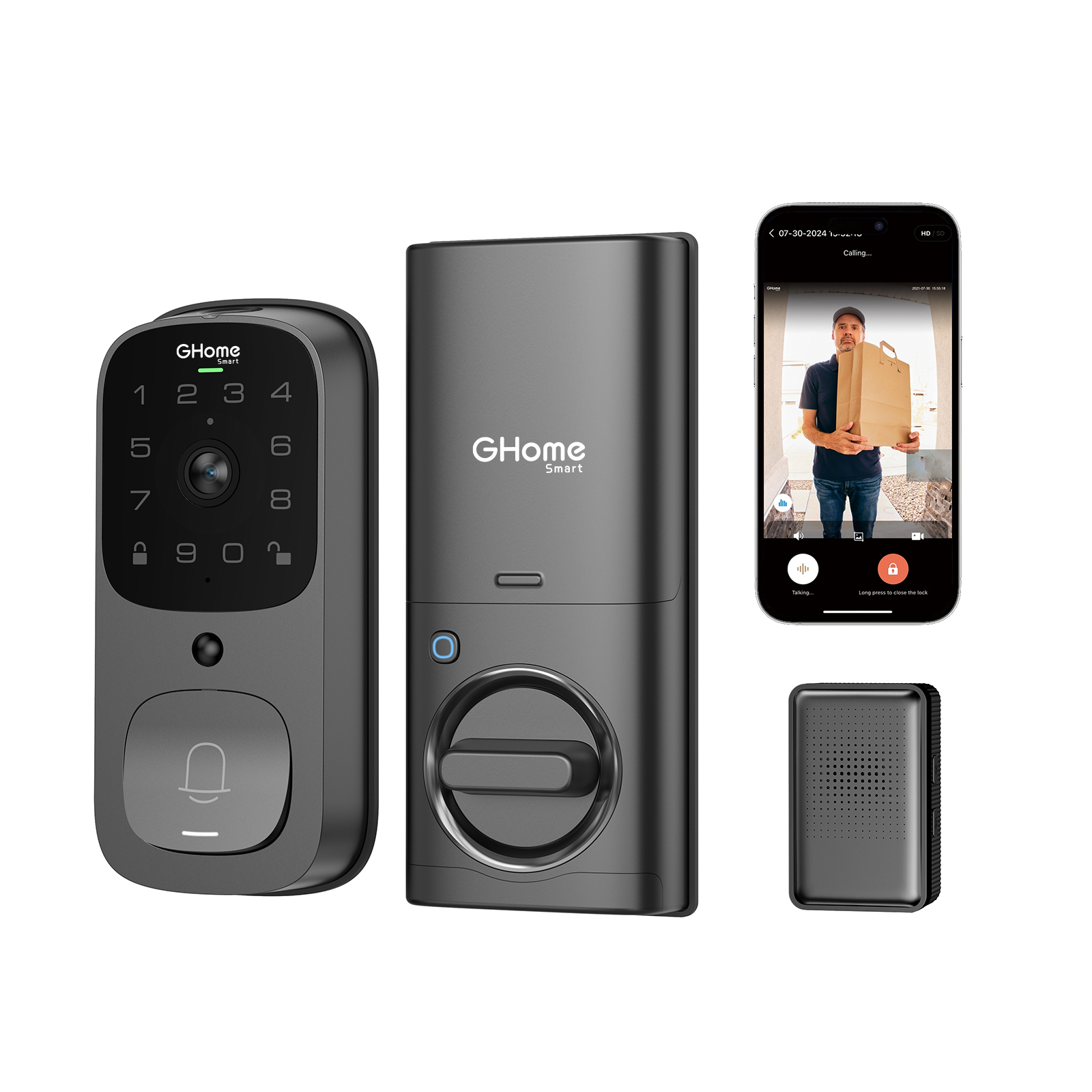 Video Smart Lock GHome Smart KD9