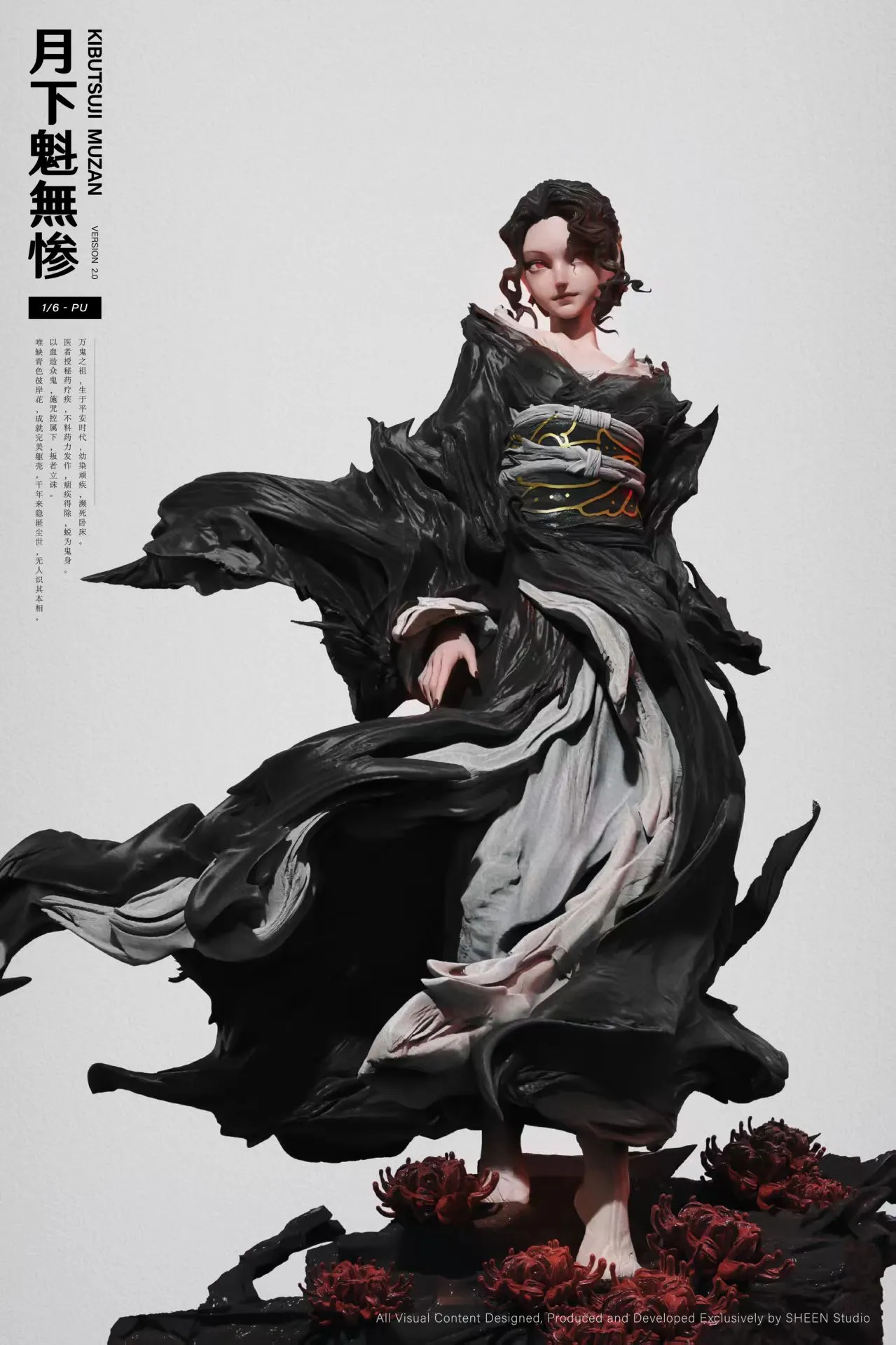 Sheen Studio - Muzan Kibutsuji Demon Slayer  1/6 Statue(GK)-