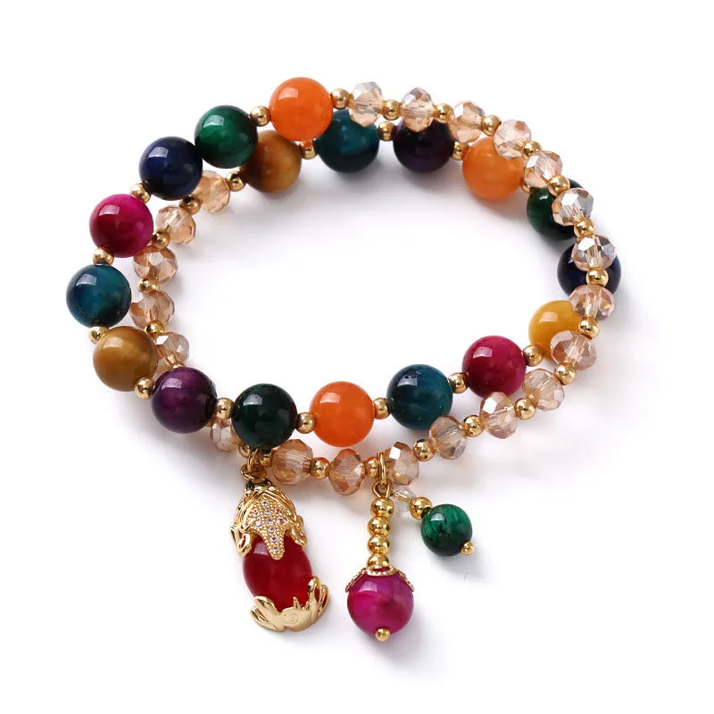Tiger Eye PiXiu Natural Stone Wealth Bracelet