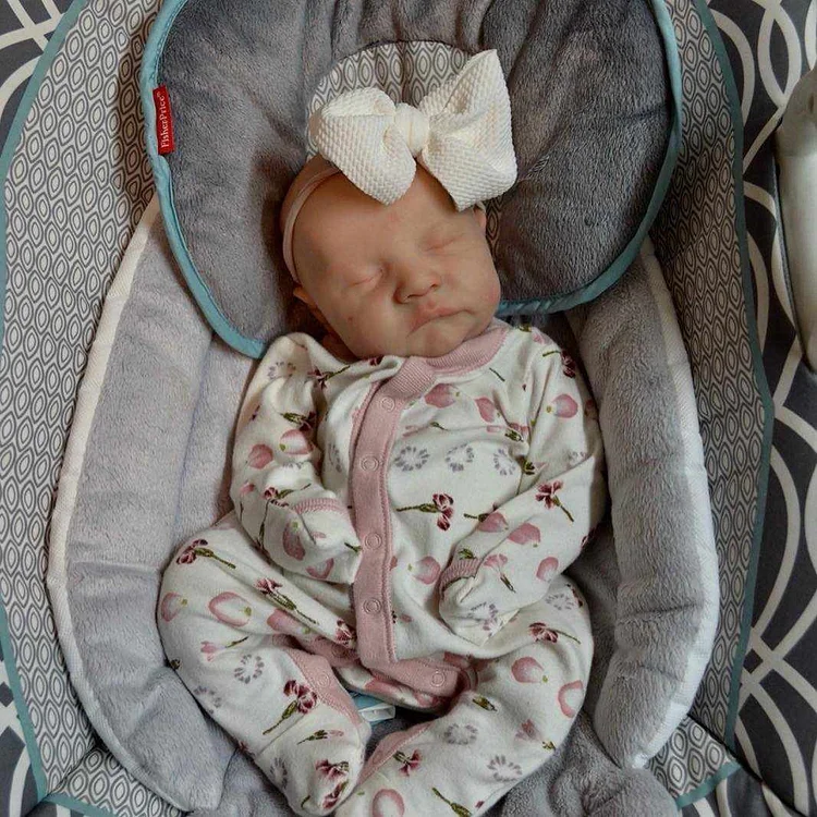  17" echtes lebensechtes Alice Mädchen - RSDP-Rebornbabypuppen-Rebornbabypuppen.de®