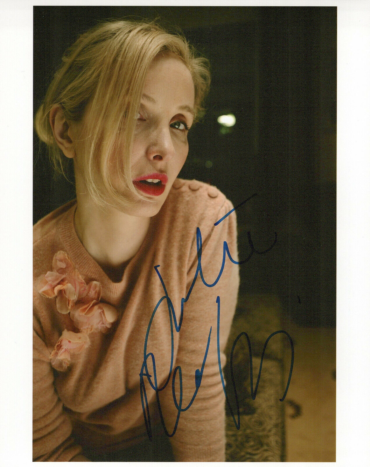 Julie Delpy glamour shot autographed Photo Poster painting signed 8x10 #5