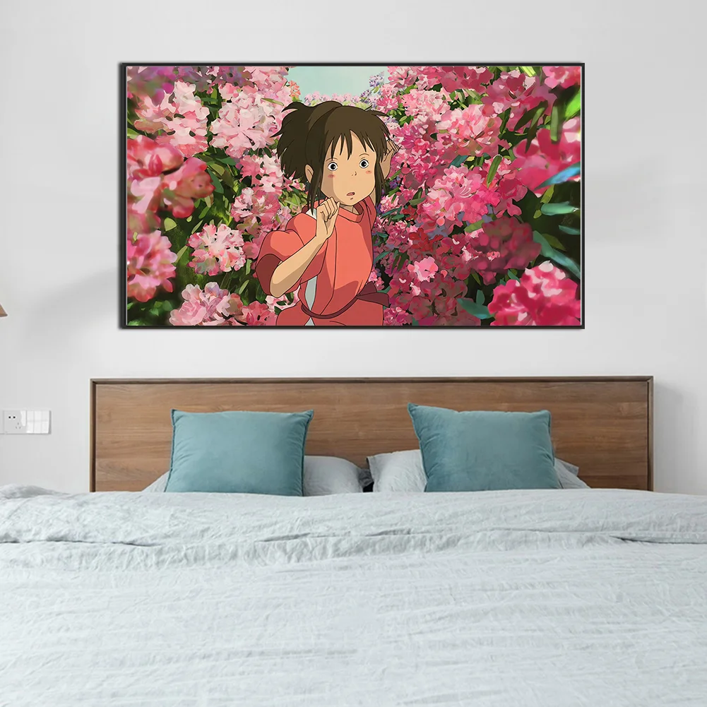 Diamond Painting - Full Round Drill - Spirited Away(Canvas|70*40cm)