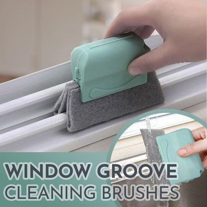 Hugoiio™Fuller Creative Magic Reusable Groove Cleaning Brush For Window, Door, Sink & Others