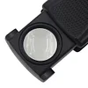45x Glass Magnifier Portable Pulling Type Magnifying Loop with LED Light