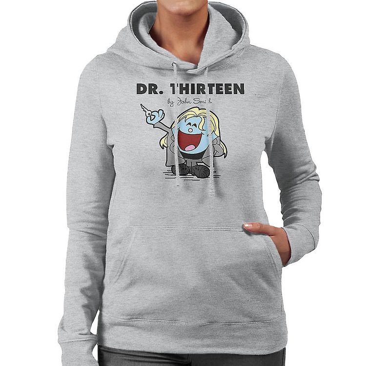 Dr Who Dr Thirteen Mr Men Women's Hooded Sweatshirt