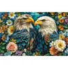 Diamond Painting-DIY Full Round Drill Eagle(40*60CM)